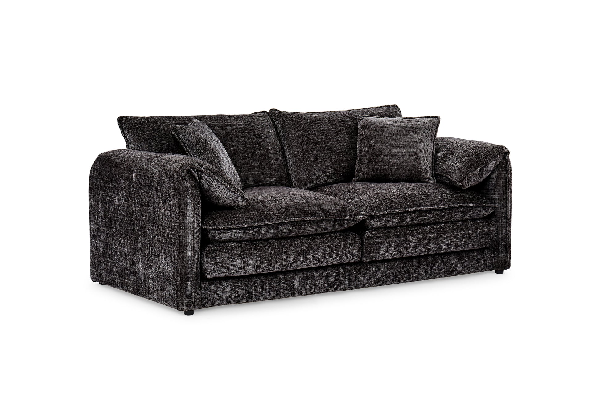 Solaya 3+2 Seater Sofa - Black