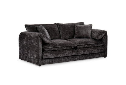Solaya 3+2 Seater Sofa - Black