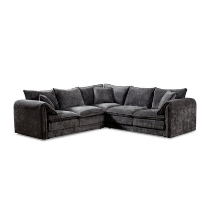 Solaya Corner Sofa - Black