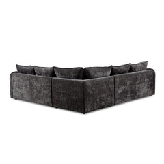 Solaya Corner Sofa - Black