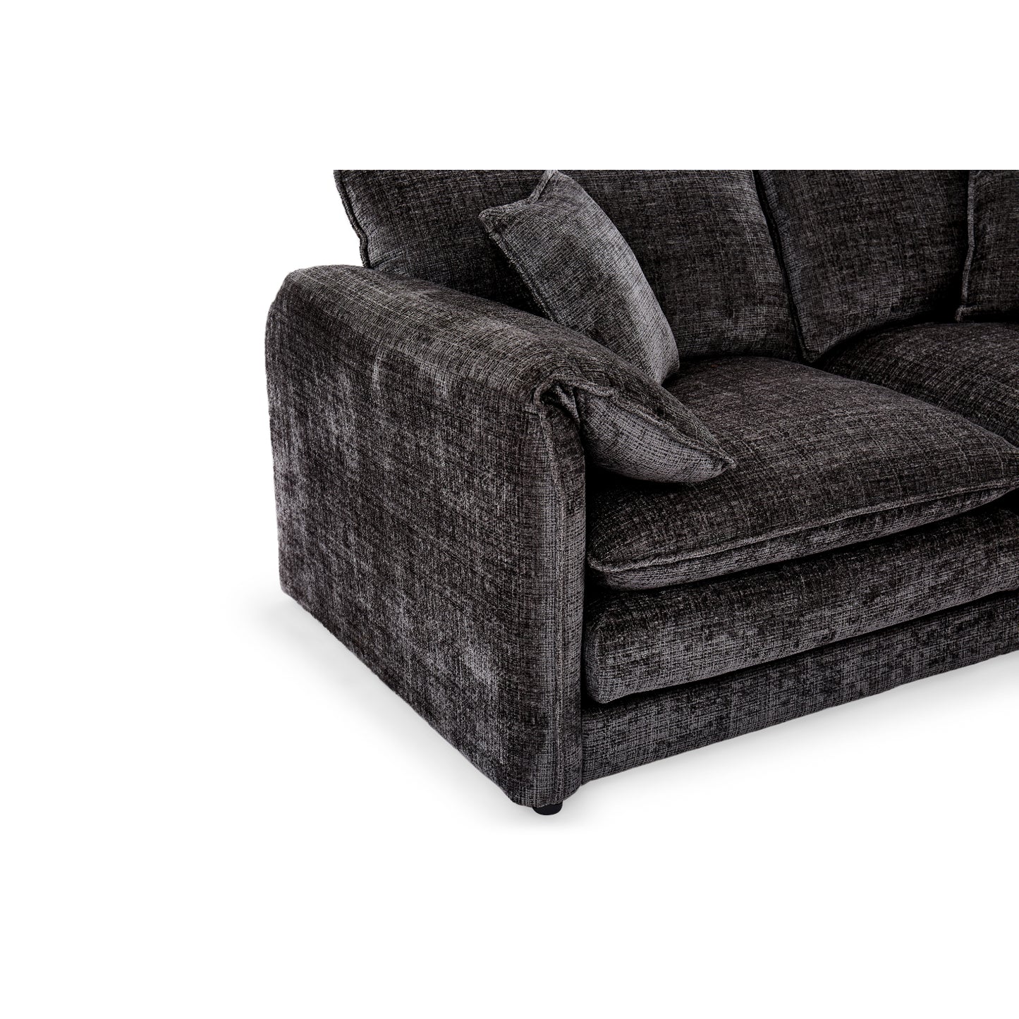 Solaya Corner Sofa - Black