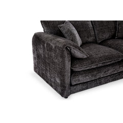 Solaya Corner Sofa - Black