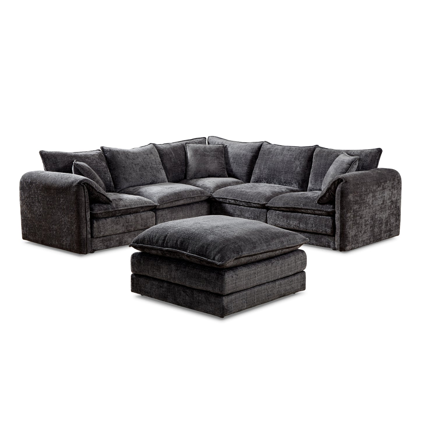 Solaya Corner Sofa - Black