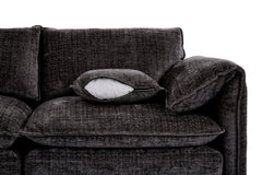 Solaya 3 Seater Sofa - Black