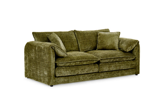 Solaya 3 Seater Sofa - Green