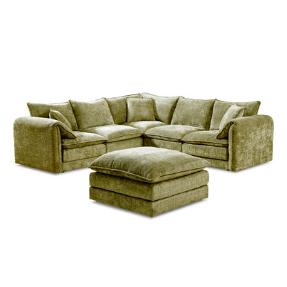 Solaya Corner Sofa - Green
