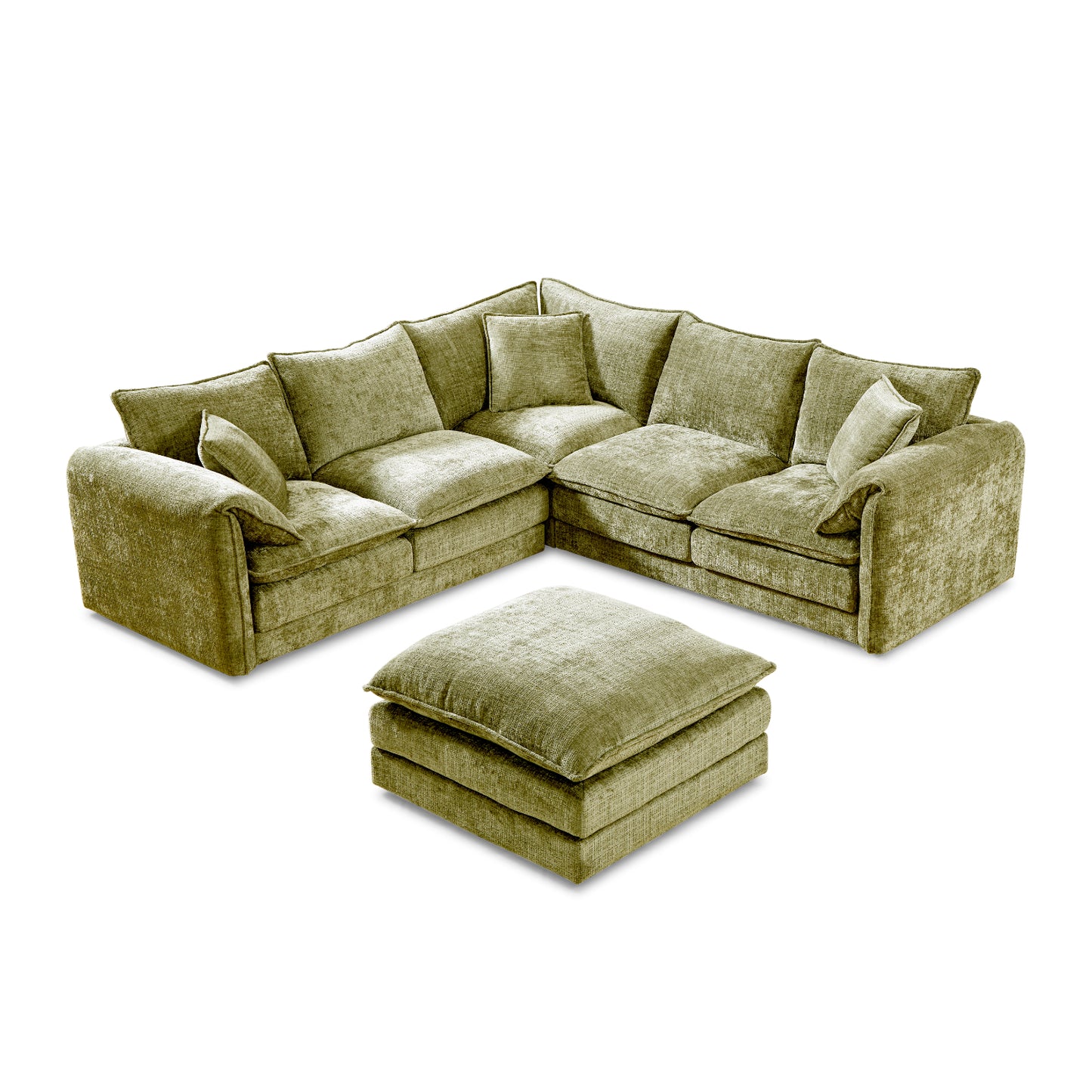 Solaya Corner Sofa - Green