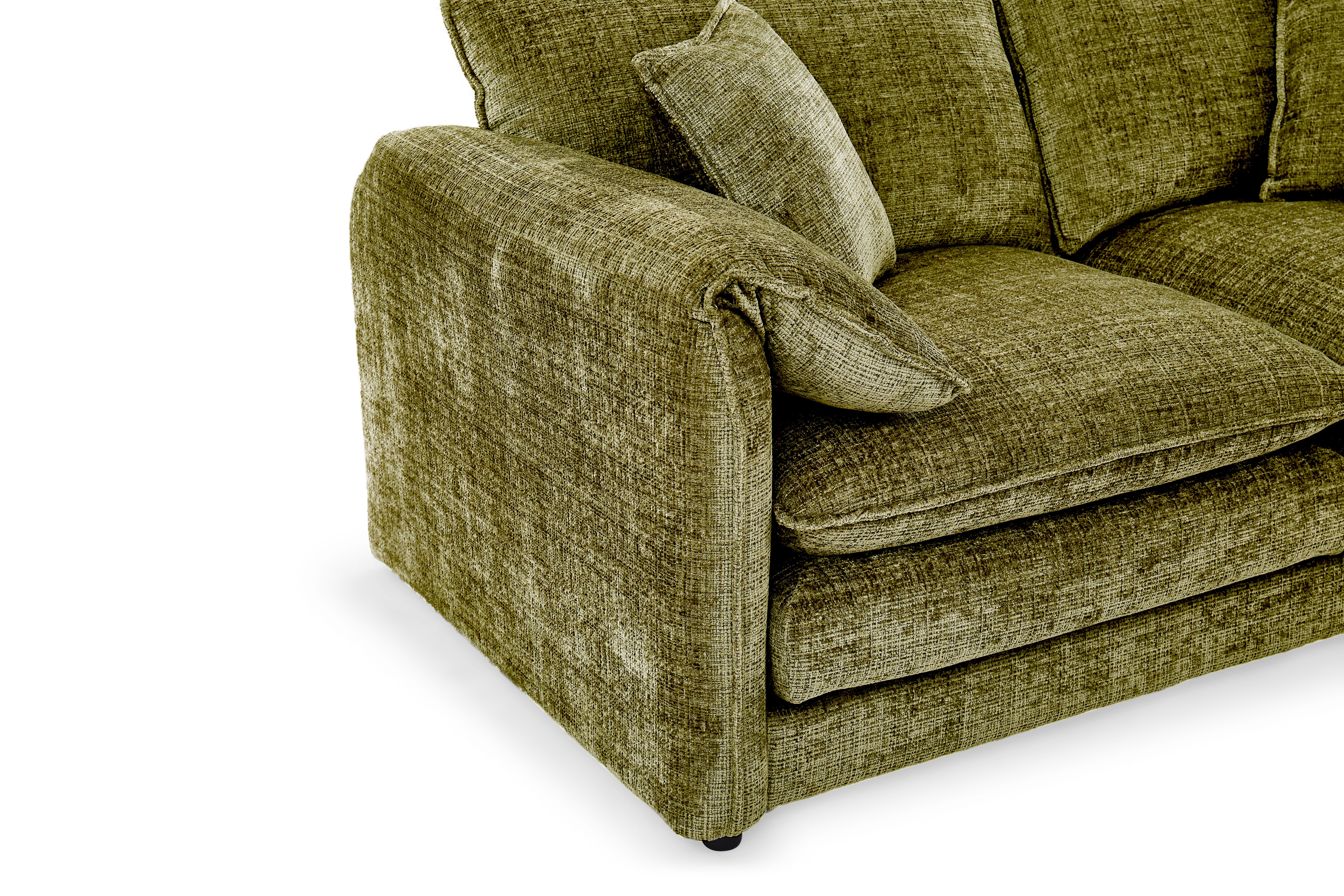 Solaya 3+2 Seater Sofa - Green