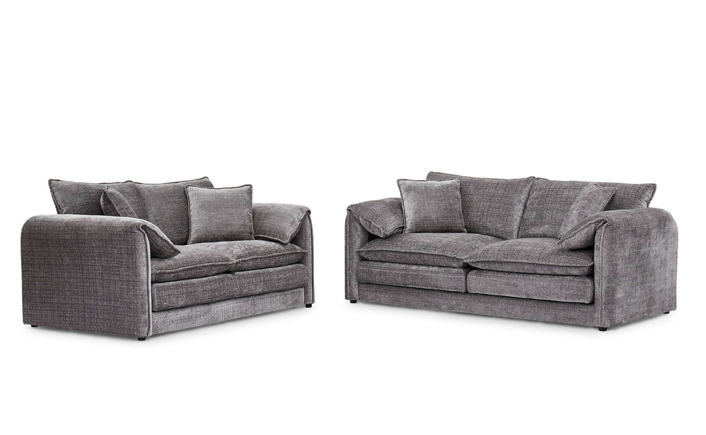 Solaya 3+2 Seater Sofa - Grey