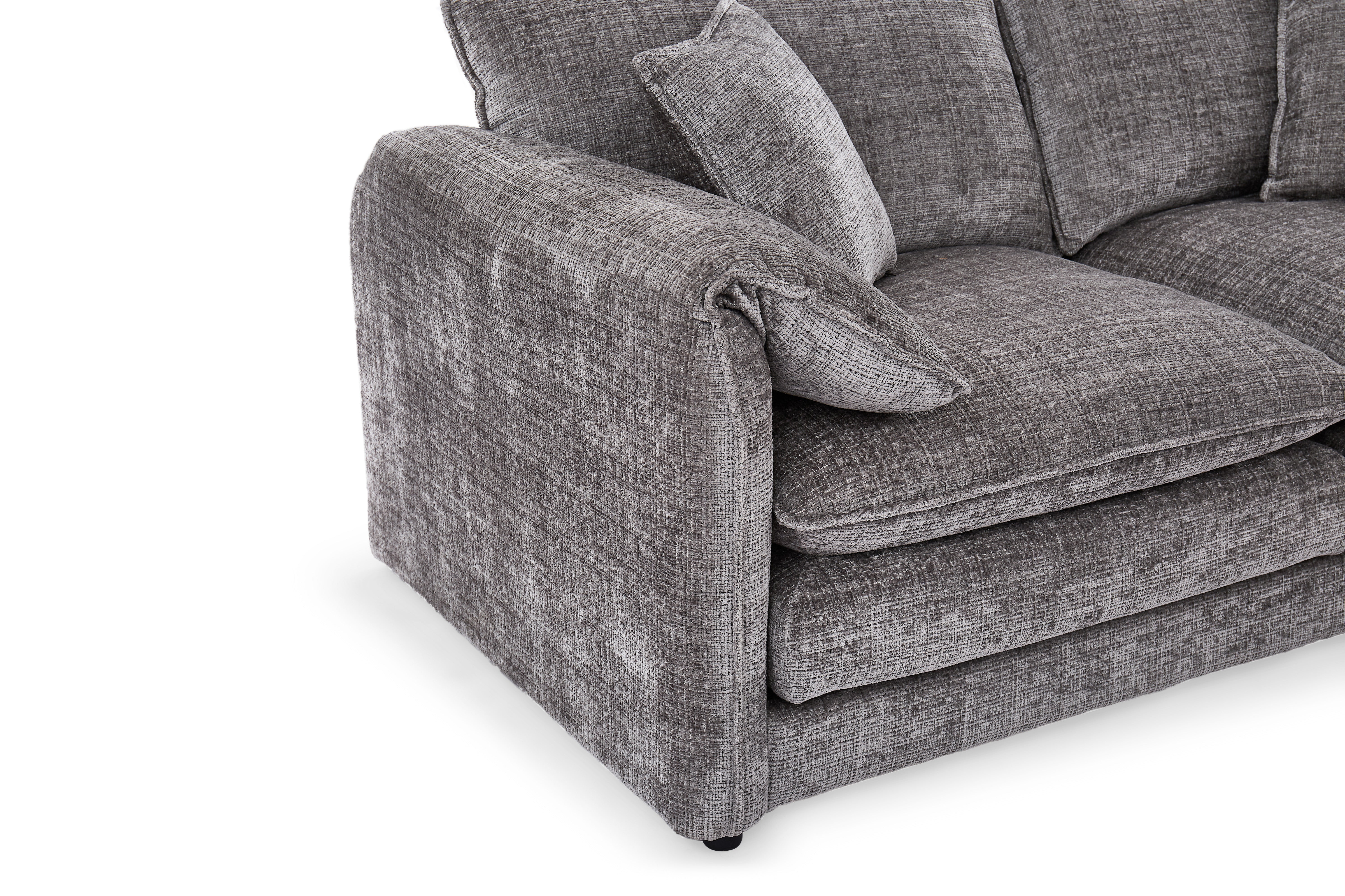 Solaya 3+2 Seater Sofa - Grey