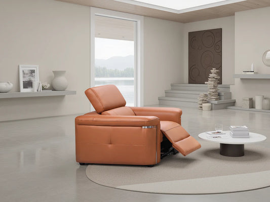 Somerville Electric Recliner Sofa Armchair - Tan