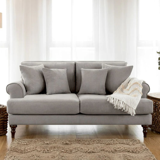 Summer Sofa Grey 3 Seater