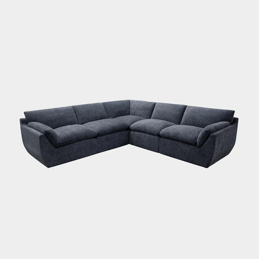 Taro Sofa Large Corner Blue