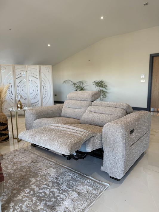 Tokyo Electric Recliner Beige 3+2+1 Seater