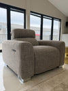 Toronto Electric Recliner Beige Armchair
