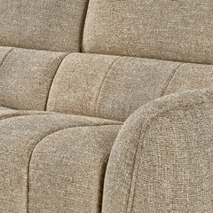 Turin Electric Recliner Sofa Mocha Right Hand Corner