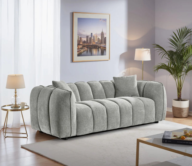 Venice 3 Seater Sofa - Grey