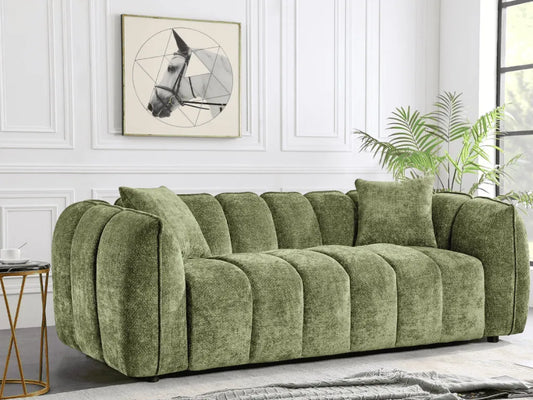 Venice 3+2 Sofa - Olive