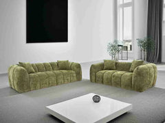 Venice 3+2 Sofa - Olive