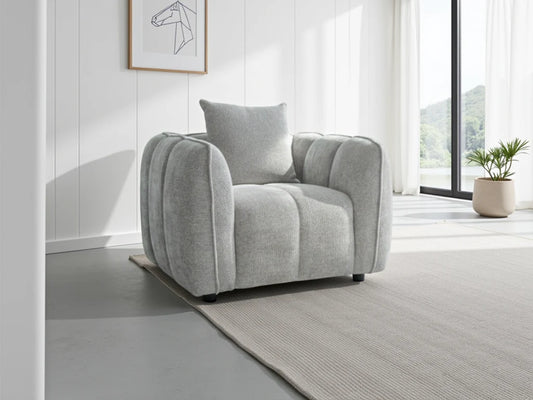 Venice 3+1+1 Sofa - Grey