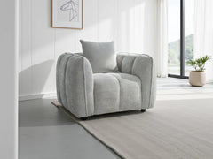 Venice 3+1+1 Sofa - Grey