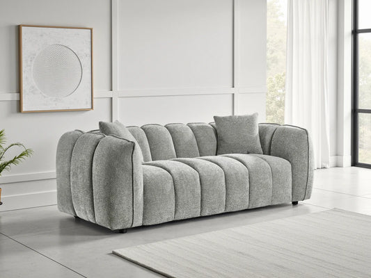 Venice 3+1+1 Sofa - Grey