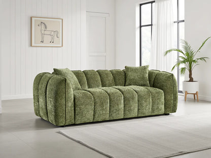 Venice 3+1+1 Seater Sofa - Oliva