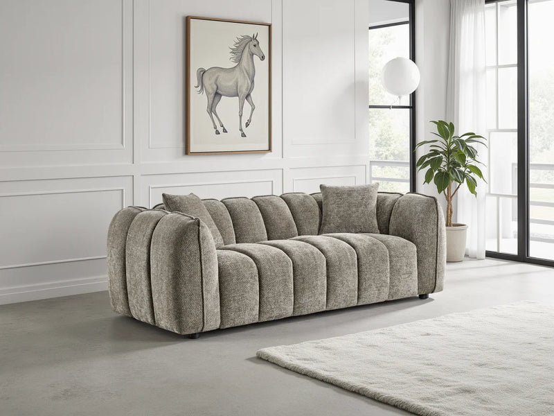Venice 3+2+1 Sofa - Mocha