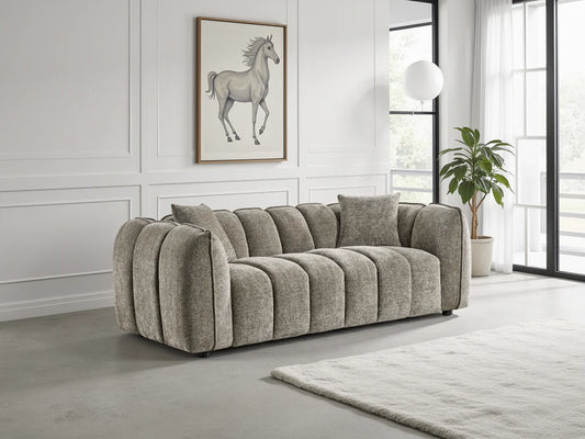 Venice 3+2+1 Sofa - Mocha