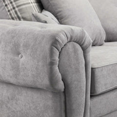 Verona Scatterback 4 Seater Sofa Right And Left Hand Facing Corner Grey