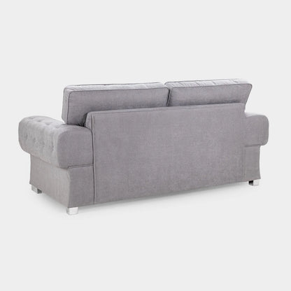 Verona Fullback Sofa Grey 3 Seater