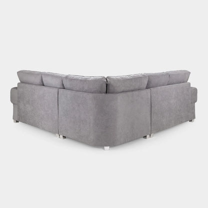 Verona Full Back Corner Sofa Grey