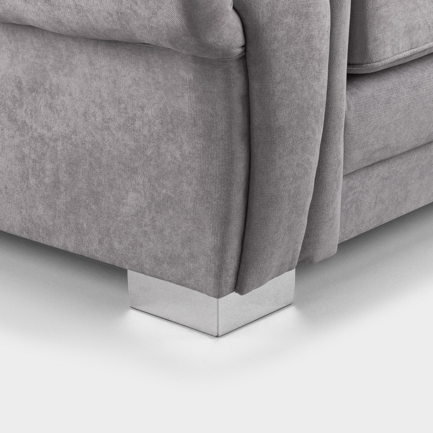 Verona Full Back Corner Sofa Grey