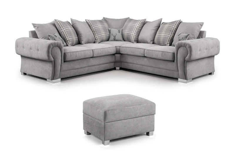 Verona Scatterback Grey Large Corner Bundle