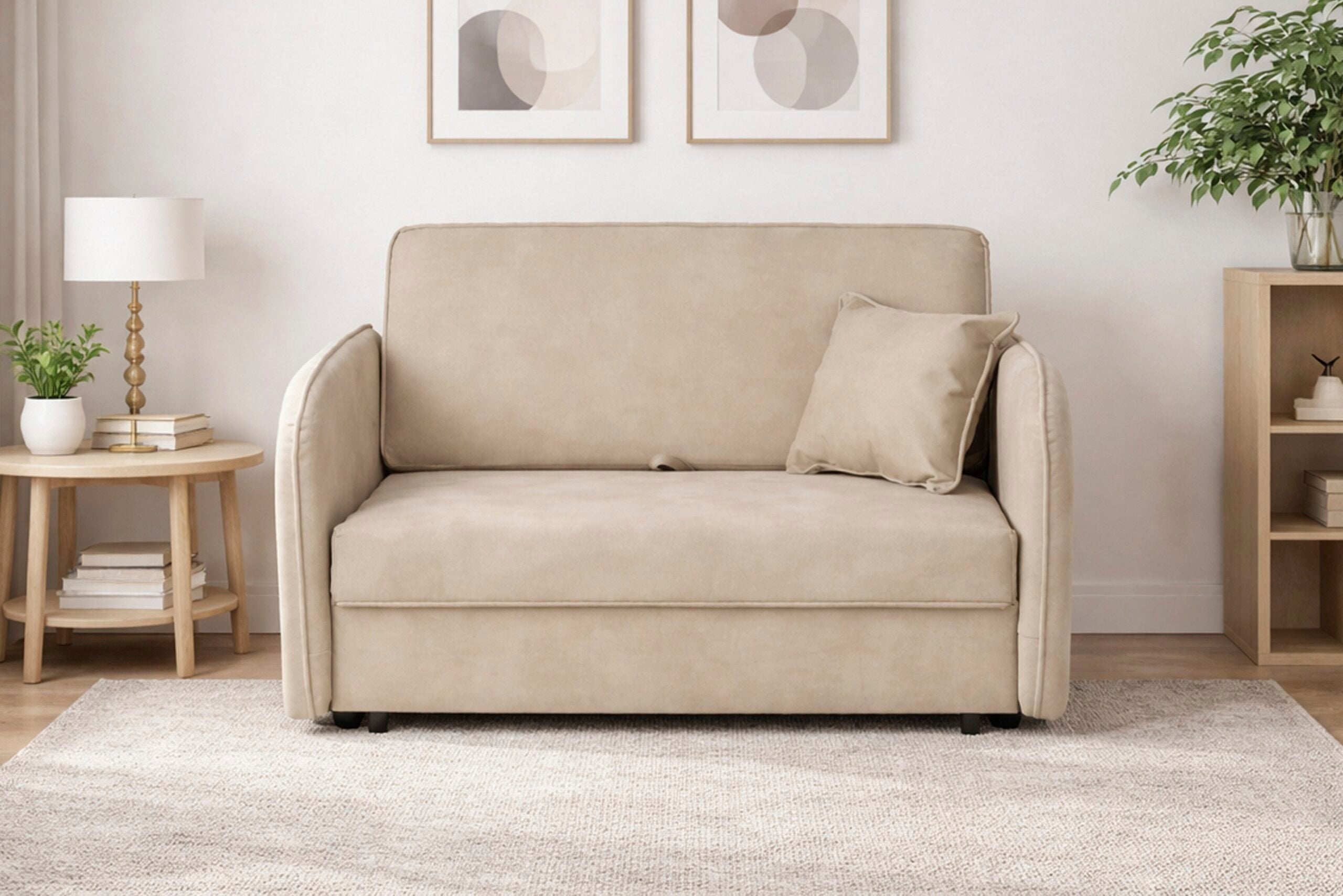 Vienna Loft Sofa Bed - Cream