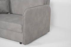 Vienna Loft Sofa Bed - Silver