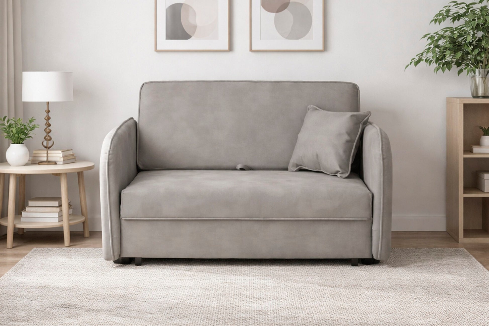 Vienna Loft Sofa Bed - Silver