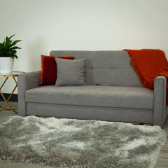 Viva Sofabed Grey 3 Seater