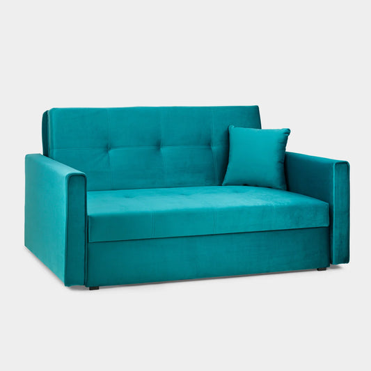Viva Sofa Bed Teal 2 Seater