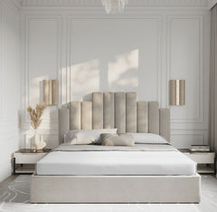 Lovemybedss Halen Bed with Stylish Headboard