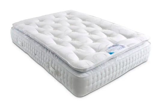 Cloud 2000 Pillowtop Pocket Memory Sprung Mattress - Firm Soft Top