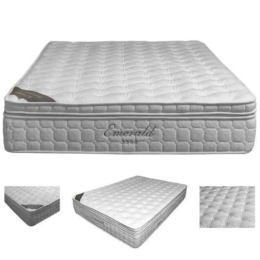 Emerald 5500 Pocket Mattress - Medium Soft Top