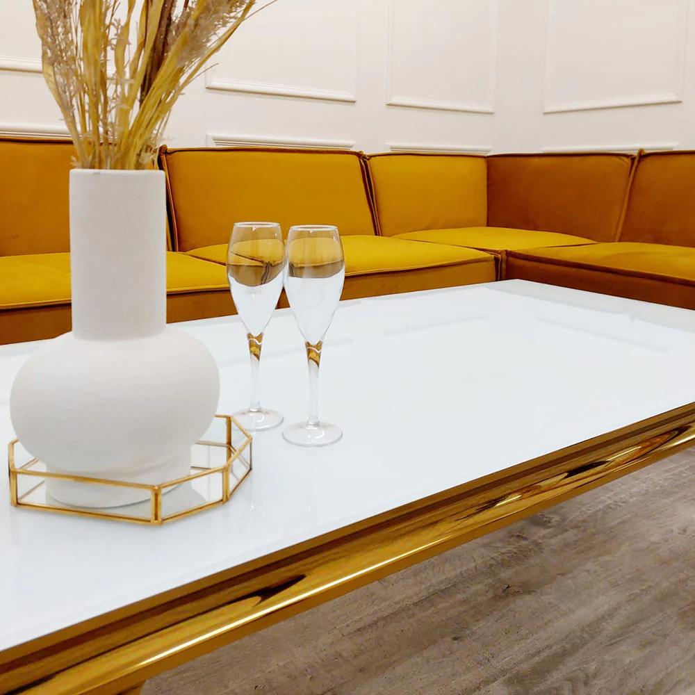 Alara Gold Coffee Table