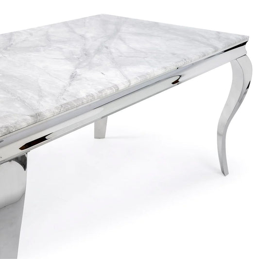 Louis Chrome Coffee Table