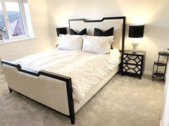 Hampton Luxury Metal Frame Bed