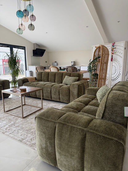 Paris Sofa Olive 3+2 Seater