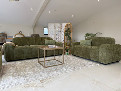 Paris Sofa Olive 3+2 Seater