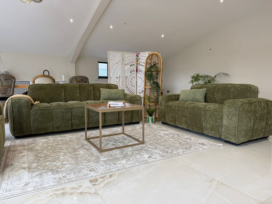 Paris Sofa Olive 3+2 Seater