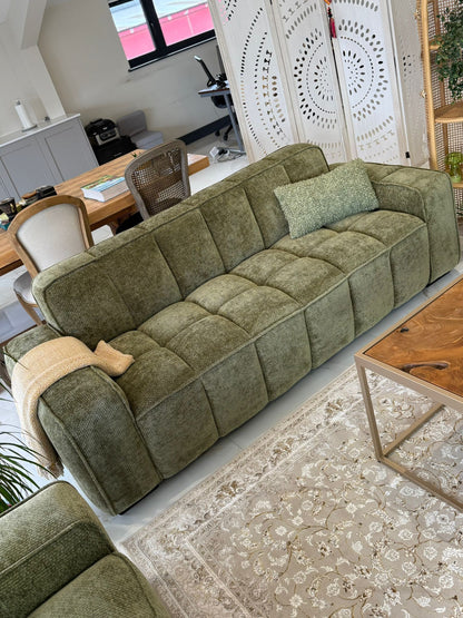 Paris Sofa Olive 3+2 Seater