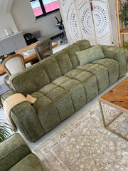 Paris Sofa Olive 3 Seater